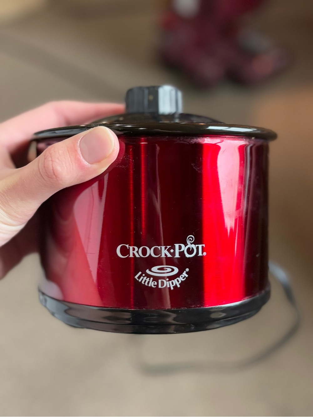 Crock-Pot Little Dipper Mini Warmer in Red
